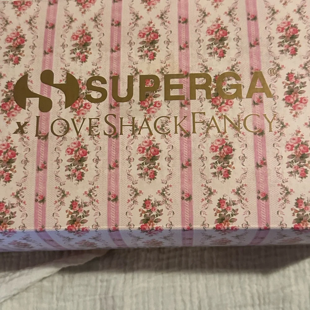 Superga x LoveShackFancy 2750 ‘Cool Winter Jam’ Floral Sneakers - Picture 8 of 15